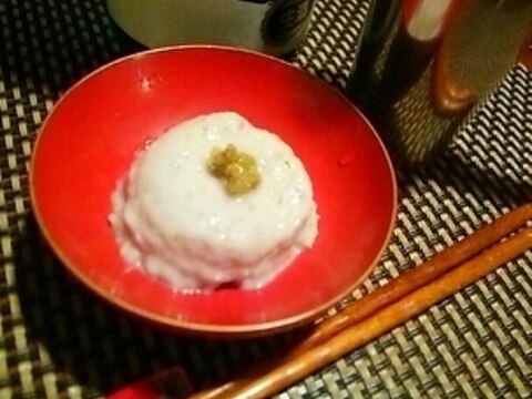 秋香る、ぷるんと菊豆腐